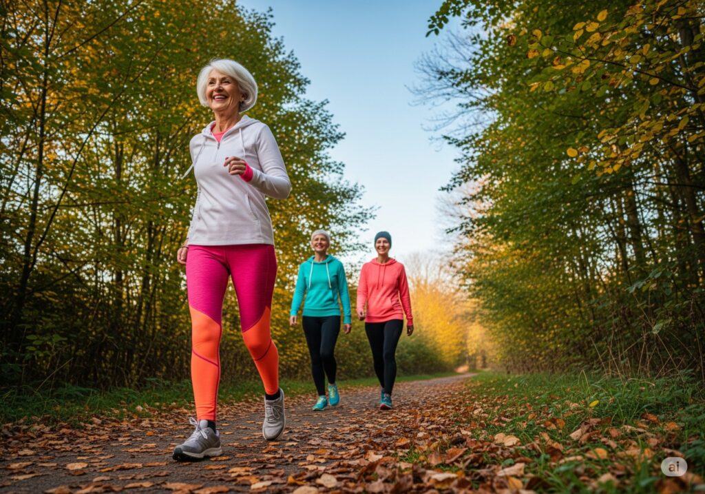 Decline in physical activity can be reversed with regular walking