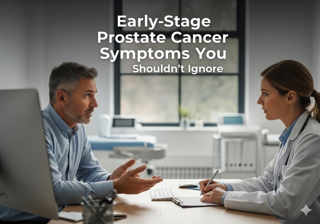 Early-stage prostate cancer symptoms explained