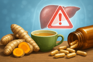 Herbal supplements liver risk from turmeric and green tea