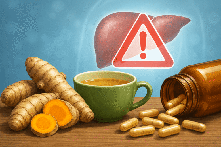 Herbal supplements liver risk from turmeric and green tea