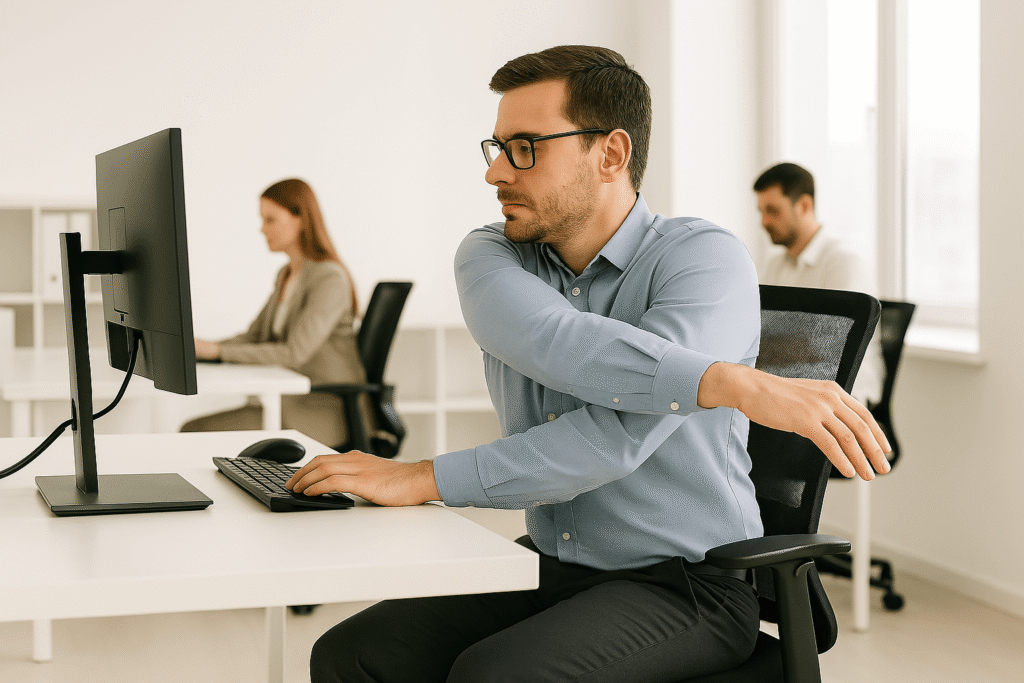 ignoring desk exercises