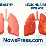 healthy vs. legionnaires’ disease‑infected lungs