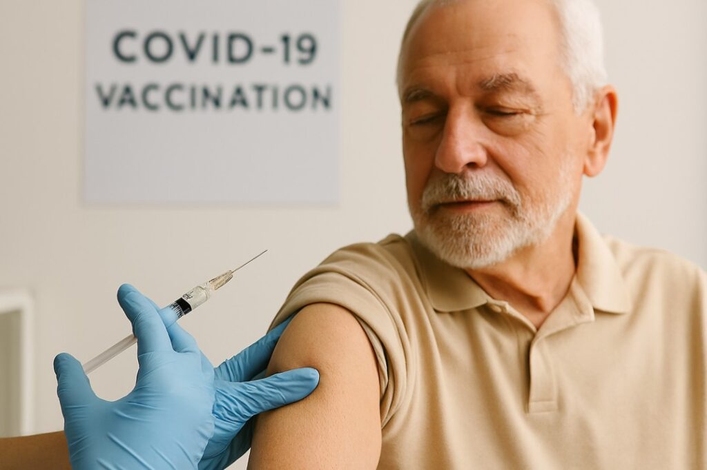 COVID-19 protection in vaccines for people 60 and older