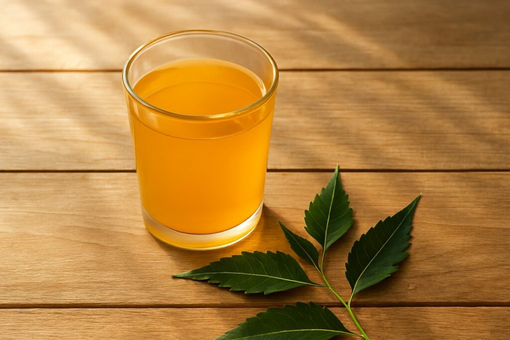 Neem and turmeric empty stomach health benefits