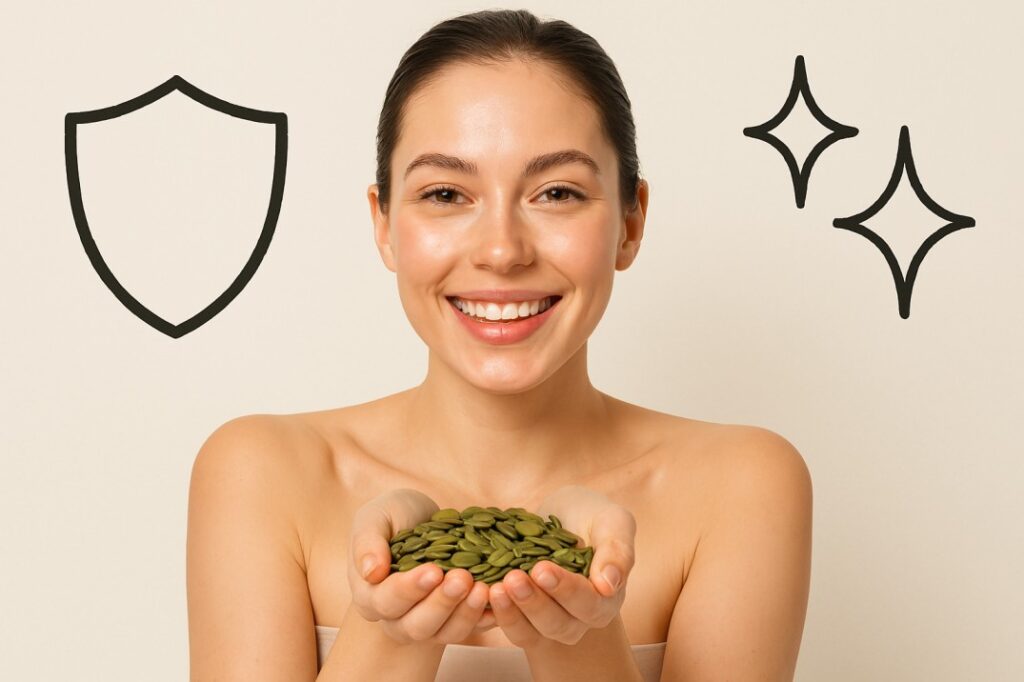 Pumpkin seeds benefits for immunity boost and glowing skin