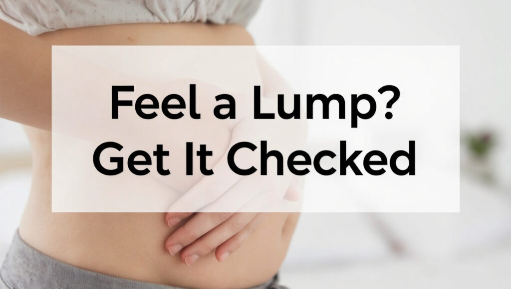 kidney cancer warning signs – abdominal mass or lump