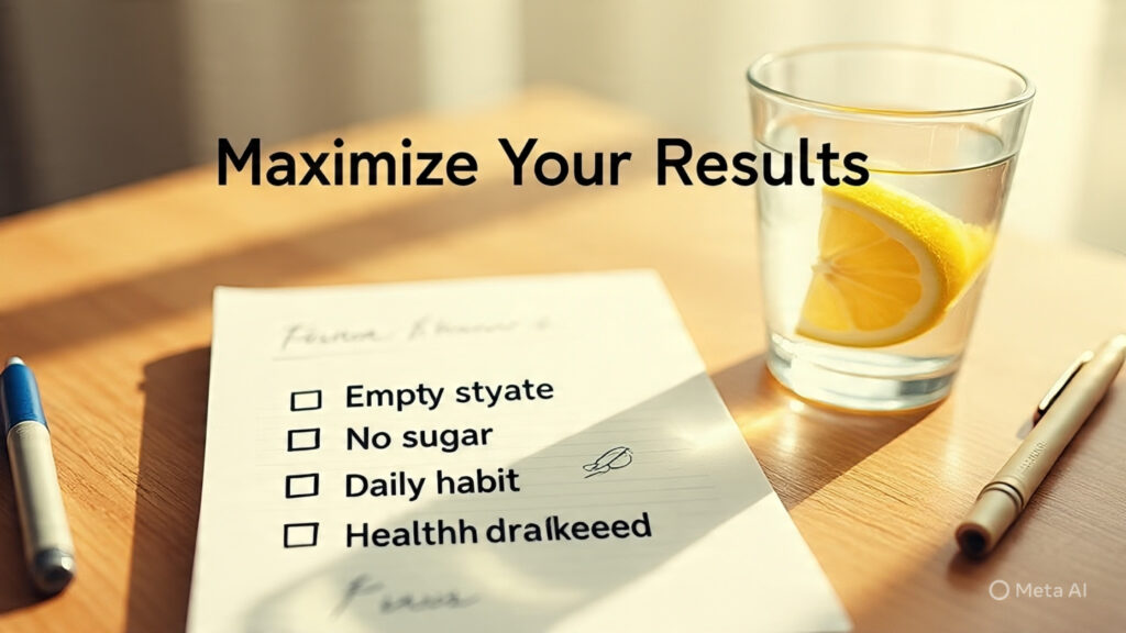 tips for effective morning drinks for weight loss