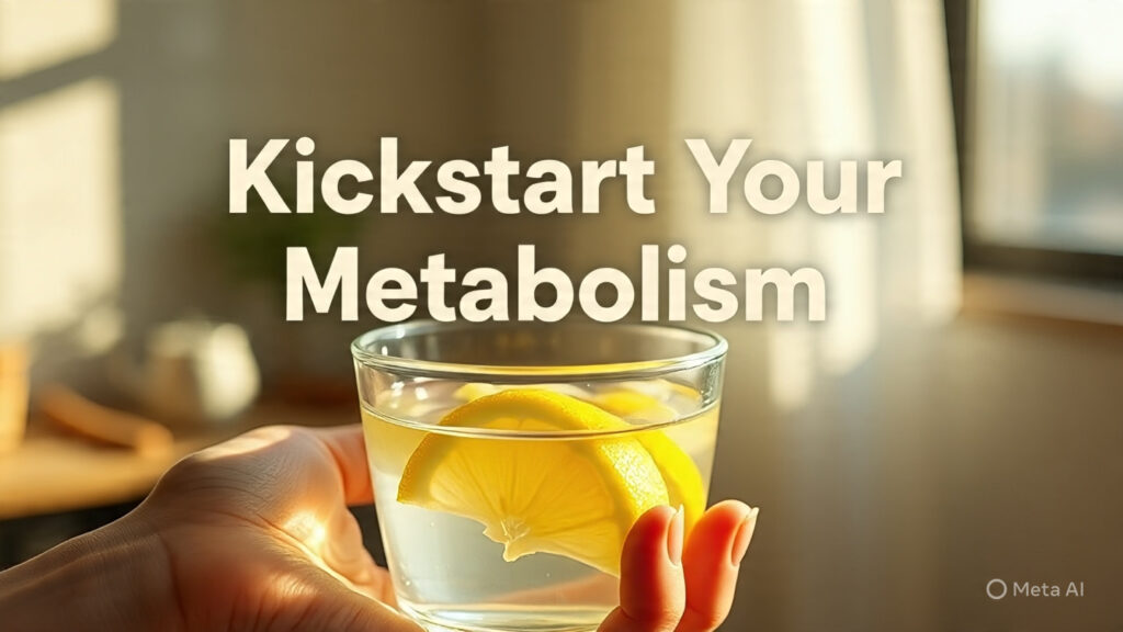 warm lemon water as a morning drink for weight loss