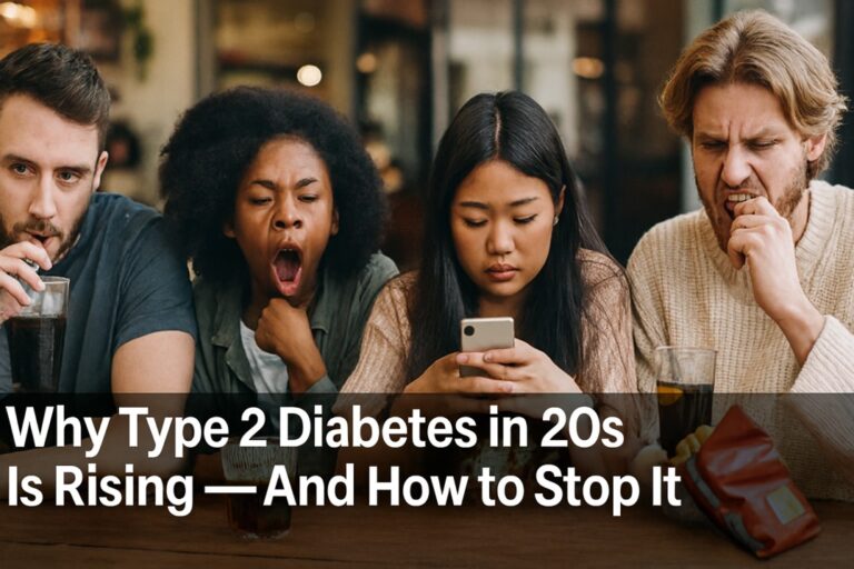 young adults at risk of type 2 diabetes in 20s due to lifestyle habits