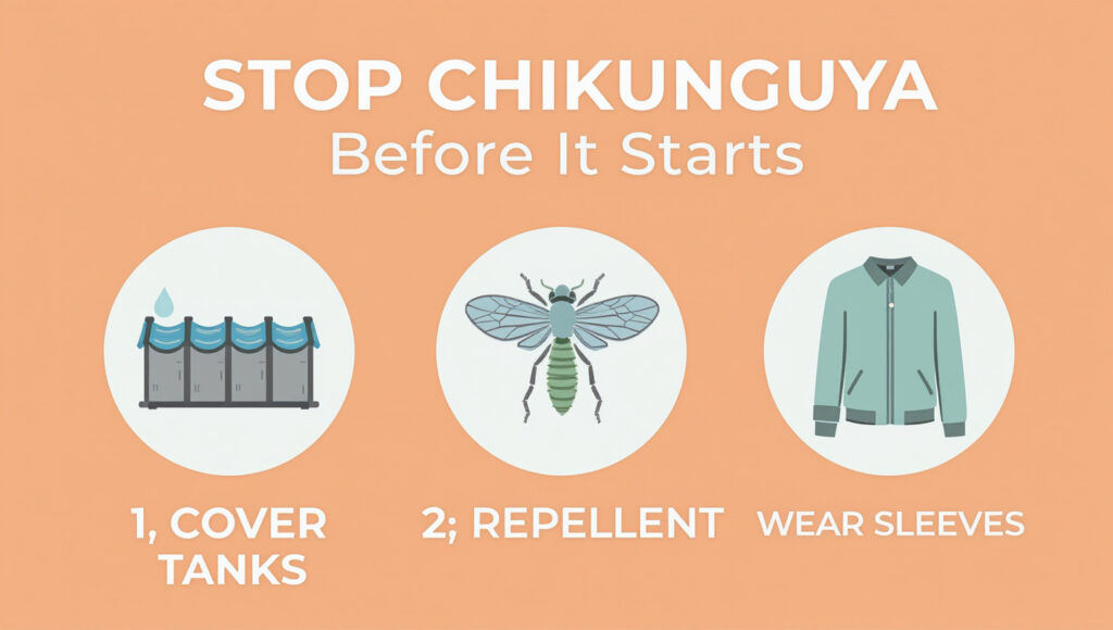 Easy ways to lower chikungunya risk in india