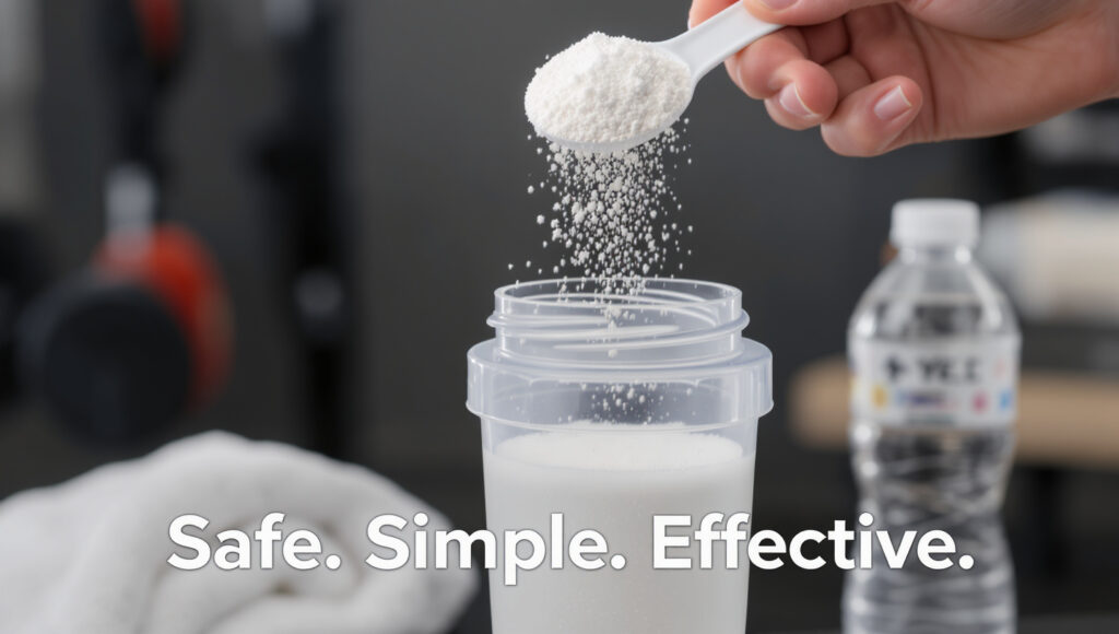 creatine benefits from a daily scoop of powder