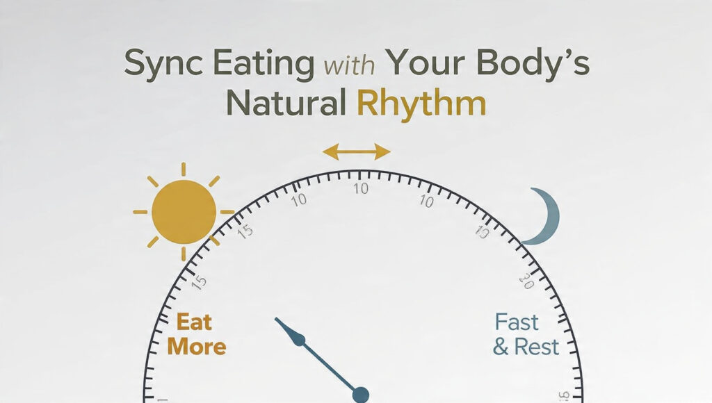 Front-loading calories aligns food intake with circadian metabolism